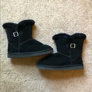 Fur boots